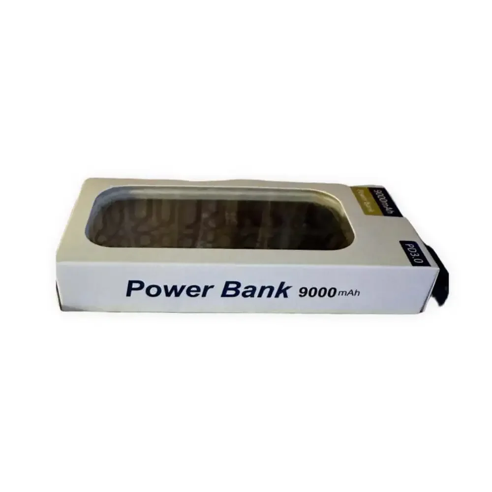 PD 9000mAh portable power bank compatible with USB Power - fast charging